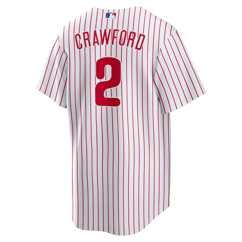 Philadelphia Phillies Justin Crawford Home Replica Jersey | White