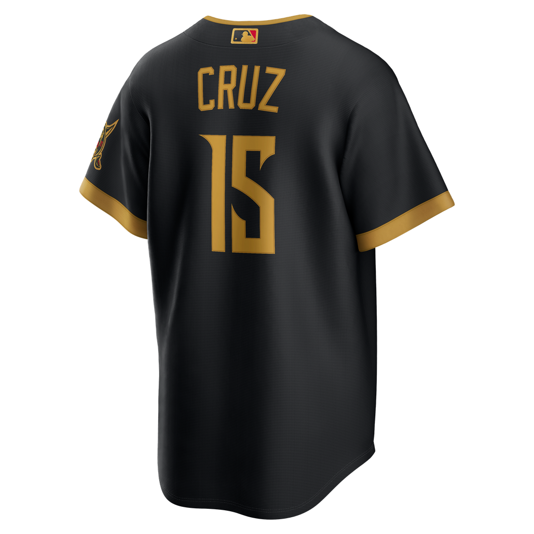 Pittsburgh Pirates Oneil Cruz 2026 City Connect Stadium Jersey | Black
