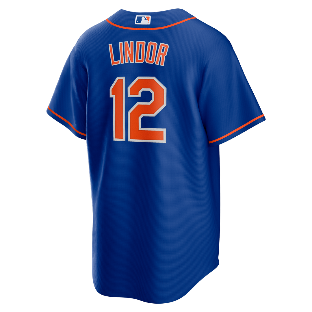 New York Mets Francisco Lindor Alternate Replica Jersey | Royal