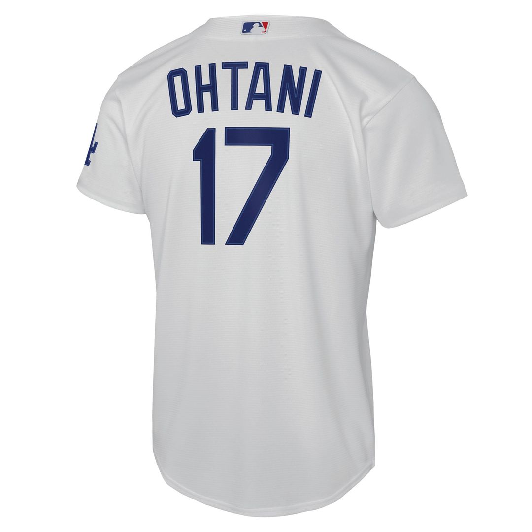 Los Angeles Dodgers Shohei Ohtani Youth Home Stadium Jersey | White