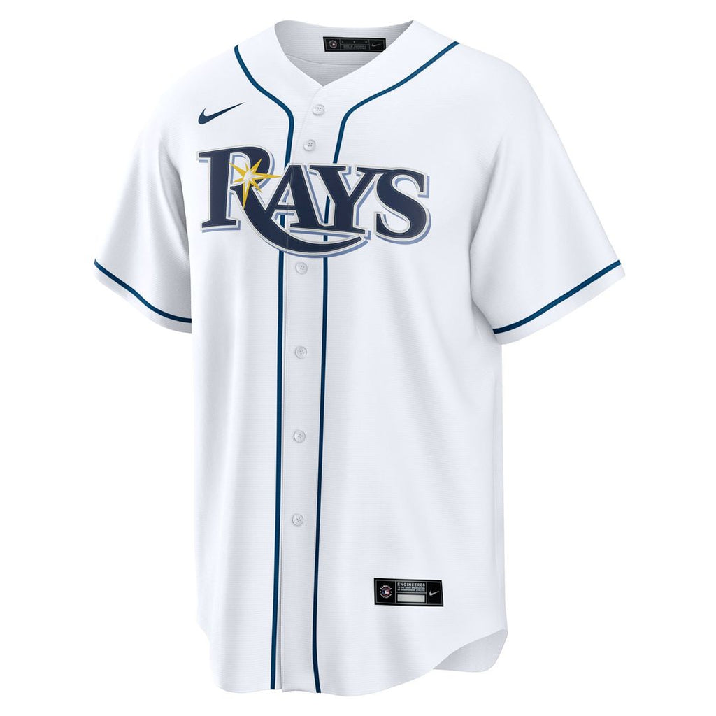 Tampa Bay Rays Junior Caminero Home Replica Jersey | White