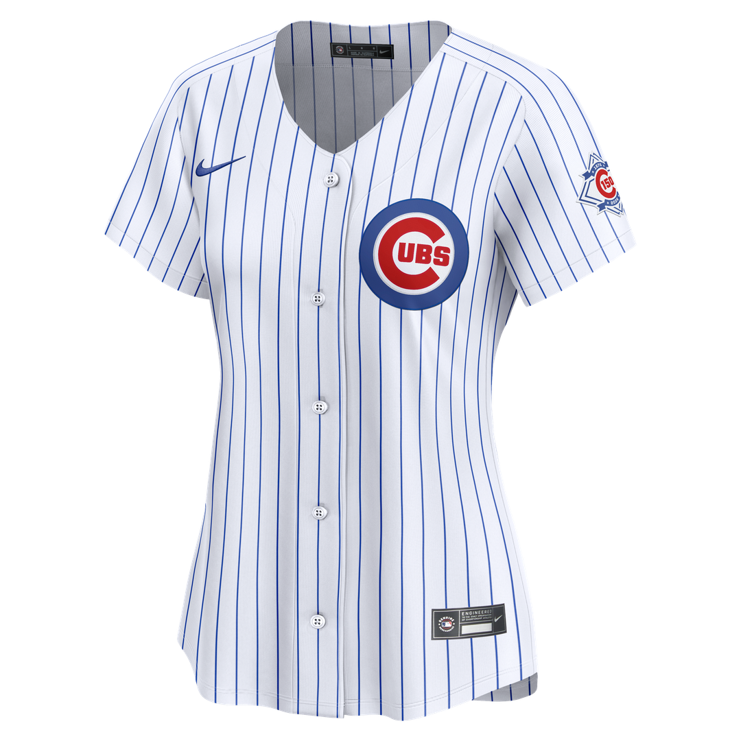 Chicago Cubs Pete Crow - Armstrong Women's 150th Anniversary Limited Jersey | White