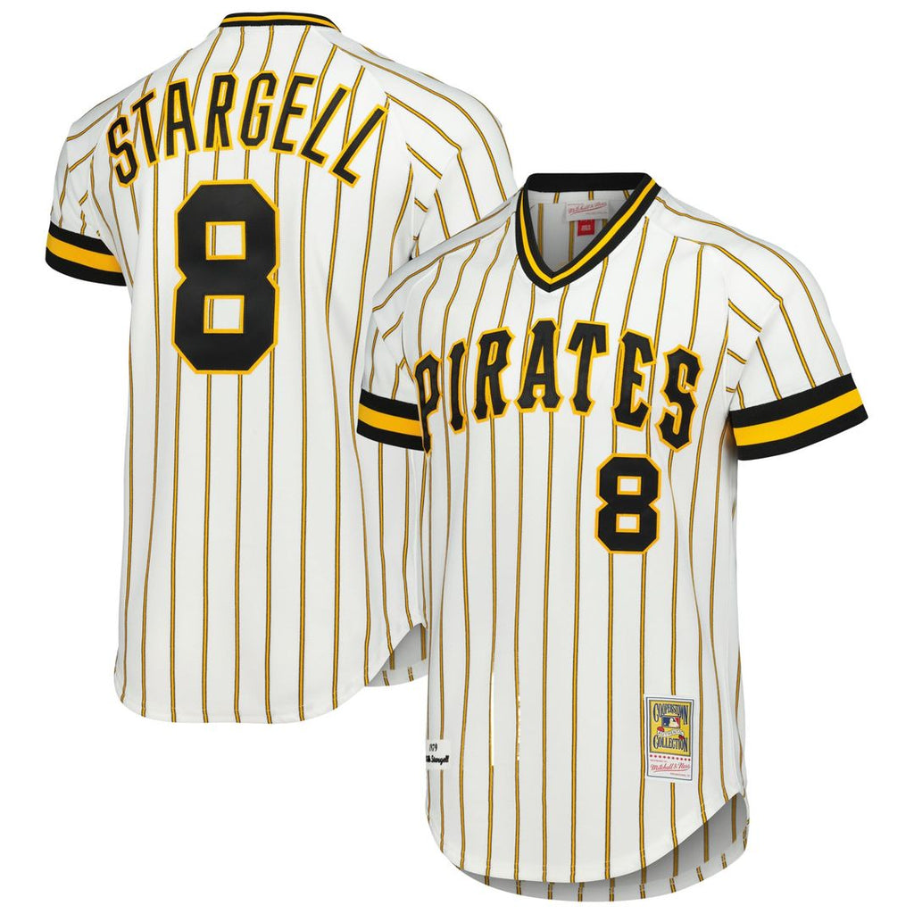 Pittsburgh Pirates Willie Stargell Cooperstown 1979 Authentic Jersey | White