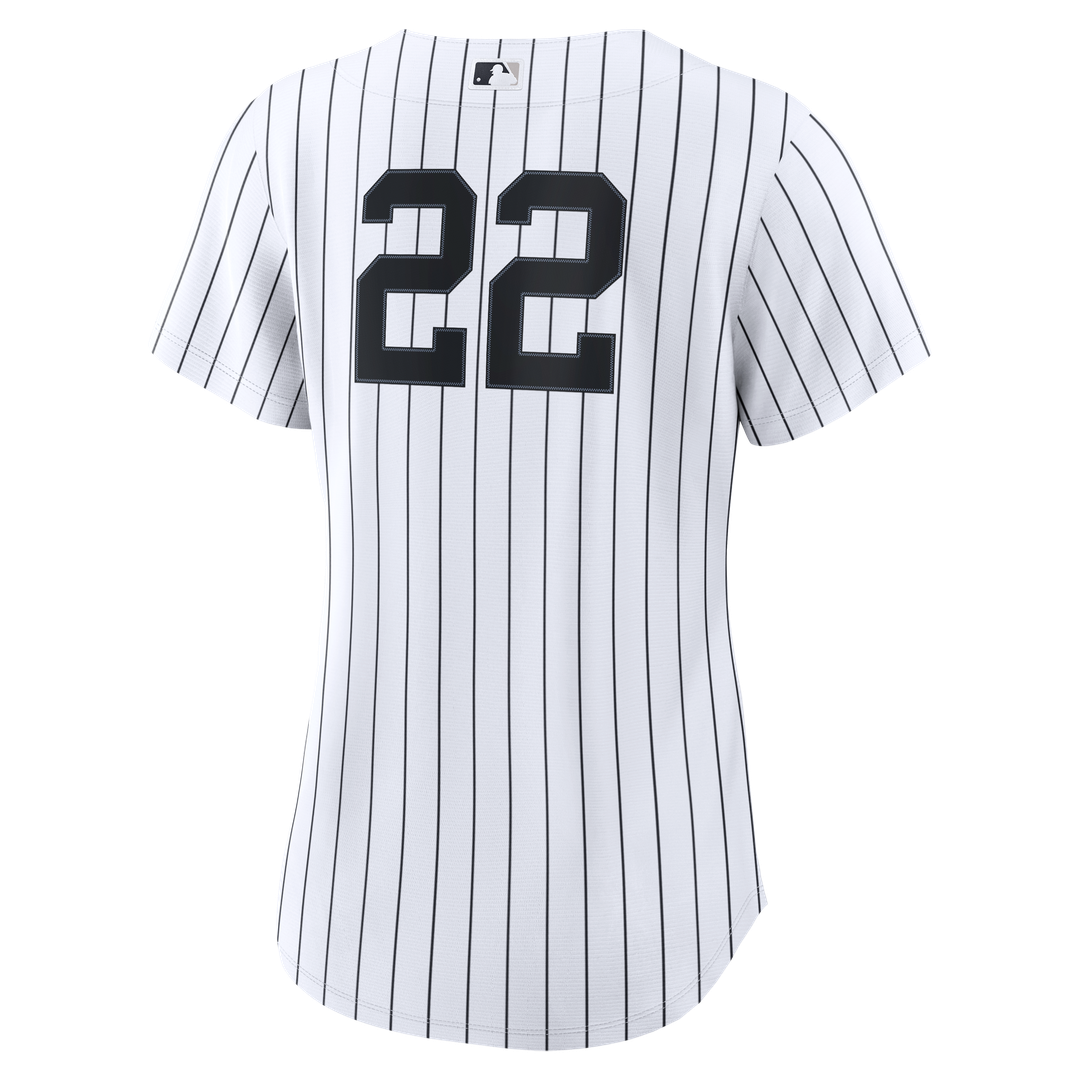 New York Yankees Ben Rice Women's Home Replica Jersey | White