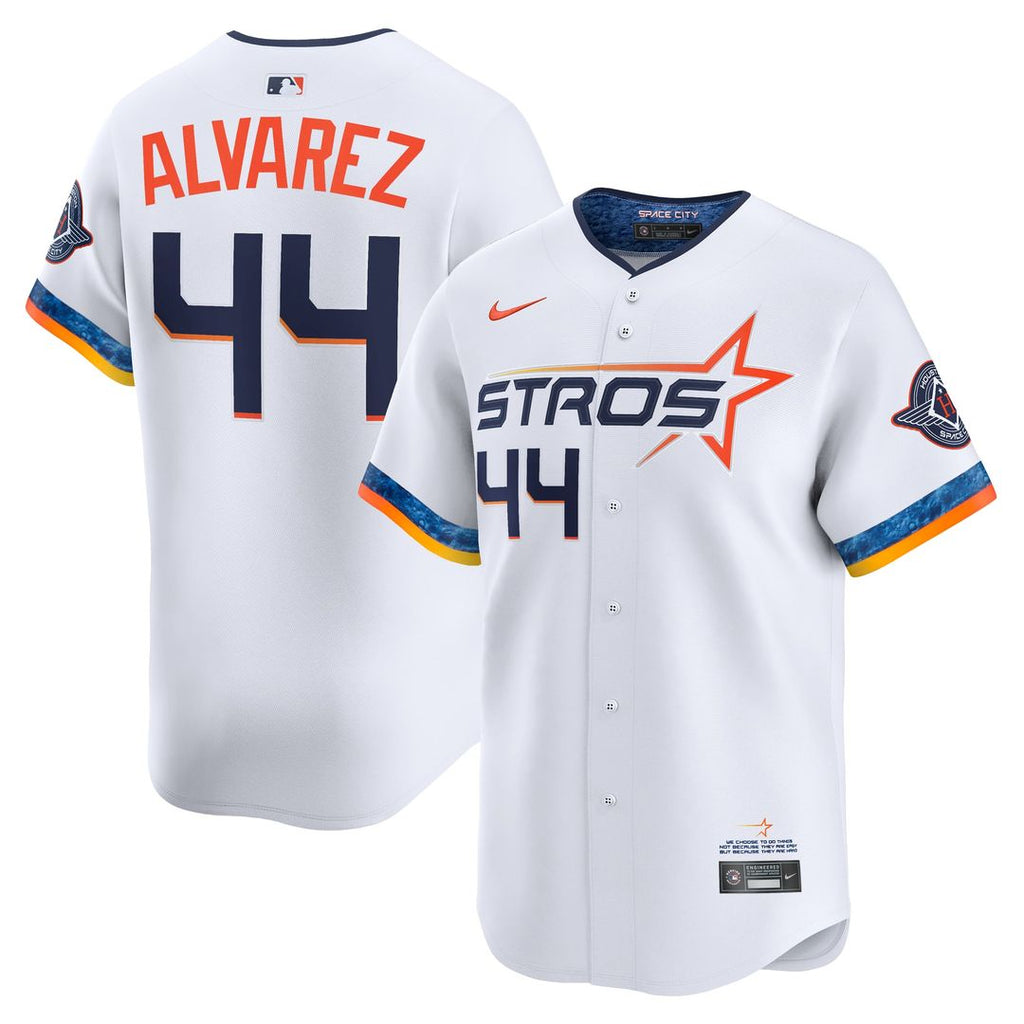 Houston Astros Yordan Alvarez 2025 City Connect Limited Jersey | White