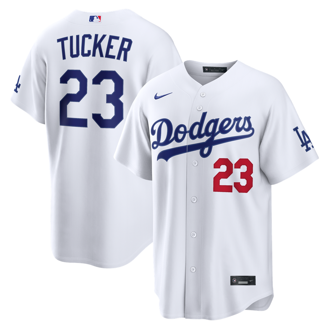 Los Angeles Dodgers Kyle Tucker Home Stadium Jersey | White