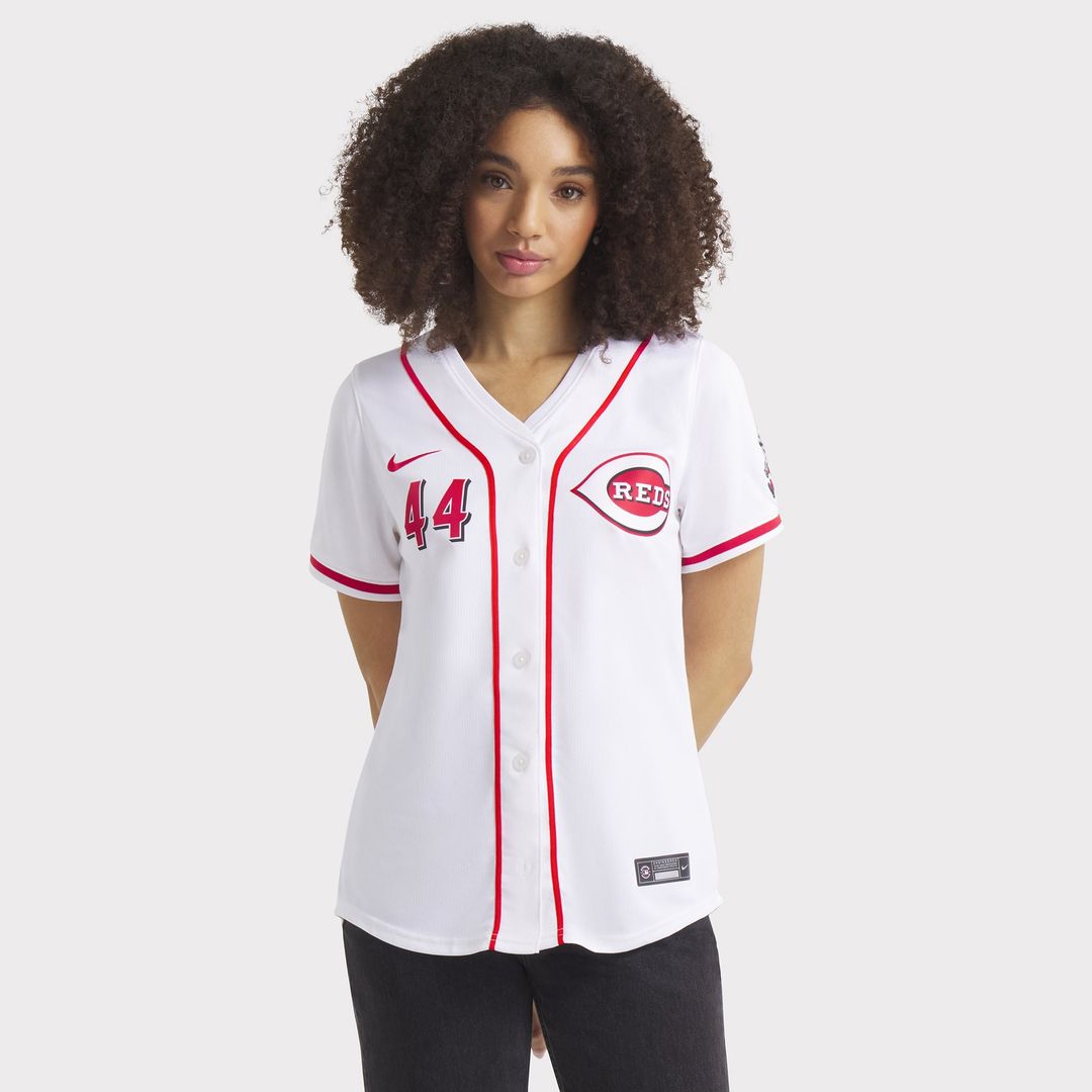 Cincinnati Reds Elly De La Cruz Women's Home Limited Jersey | White