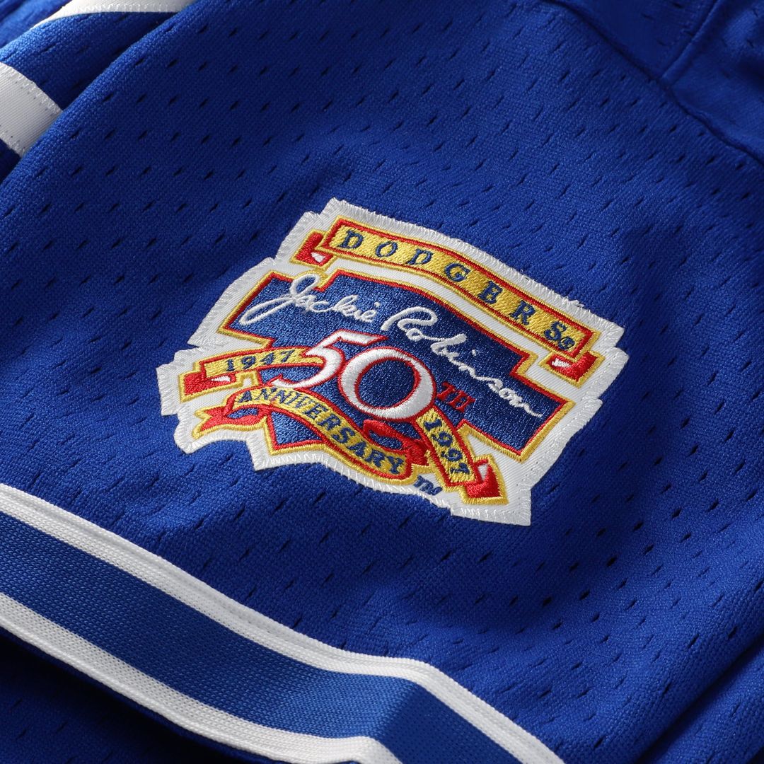 Los Angeles Dodgers Hideo Nomo Big & Tall Cooperstown Mesh Batting Practice Jersey | Royal