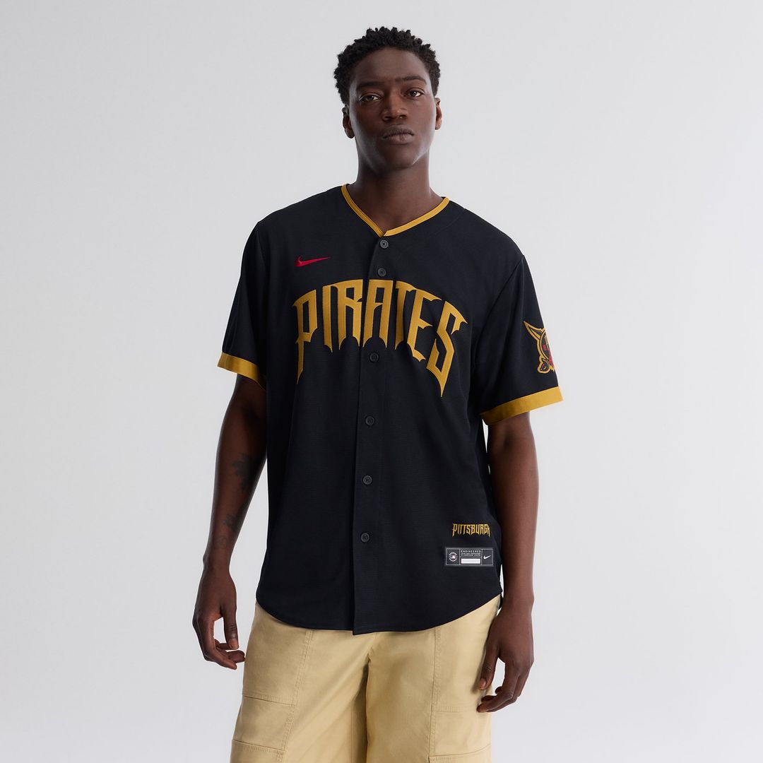 Pittsburgh Pirates Oneil Cruz 2026 City Connect Stadium Jersey | Black