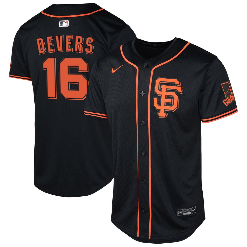 San Francisco Giants Rafael Devers Youth Limited Jersey | Black
