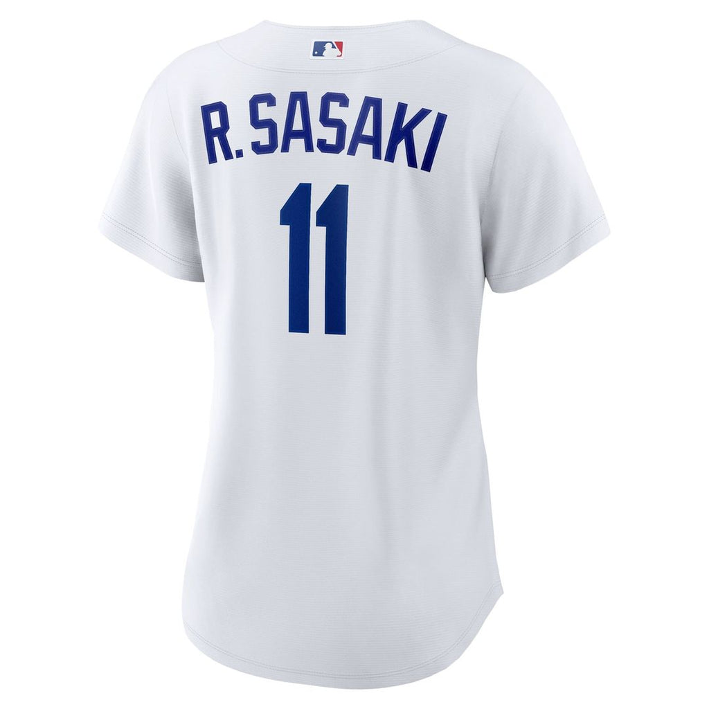 Los Angeles Dodgers Rōki Sasaki Women's Replica Jersey | White