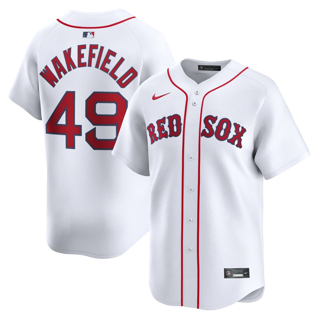Boston Red Sox Tim Wakefield Home Limited Jersey | White