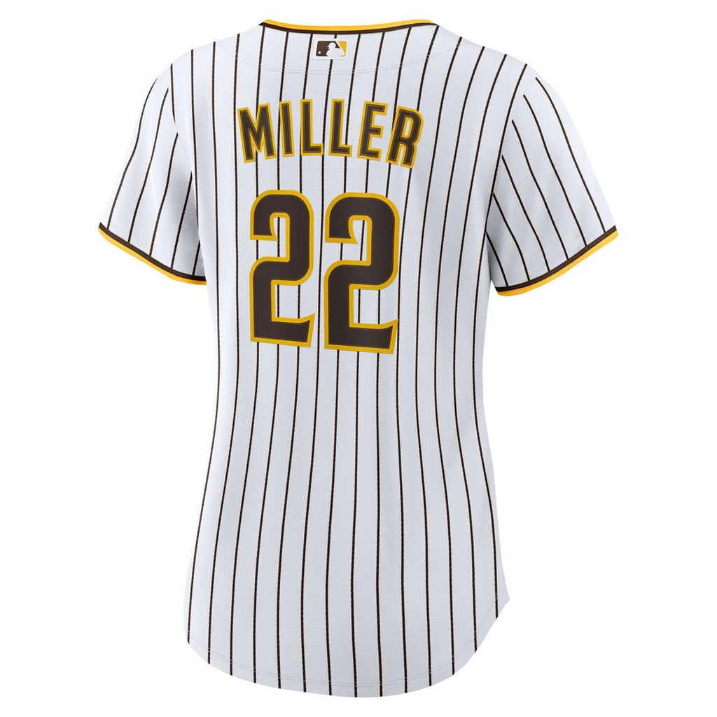 San Diego Padres Mason Miller Women's Home Replica Jersey | White