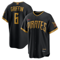 Pittsburgh Pirates Konnor Griffin 2026 City Connect Stadium Jersey | Black