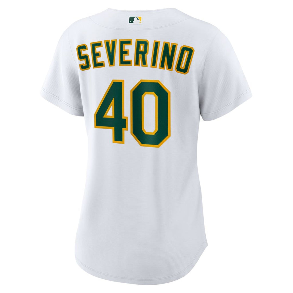 Athletics Luis Severino Women's Home Replica Jersey | White