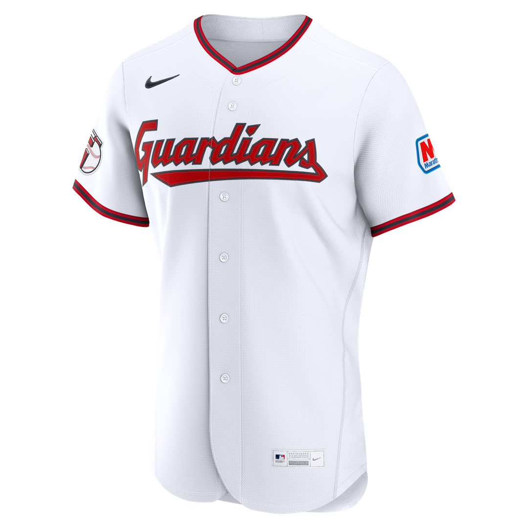 Cleveland Guardians Home Authentic Jersey | White