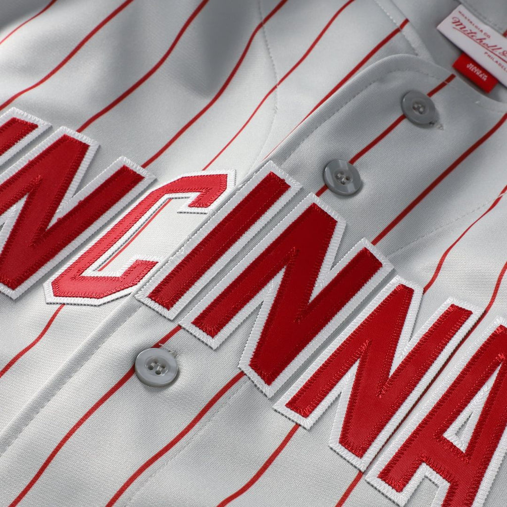 Cincinnati Reds Deion Sanders 1997 Authentic Jersey | Gray