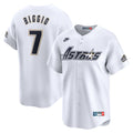 Houston Astros Craig Biggio Throwback Cooperstown Limited Jersey | White