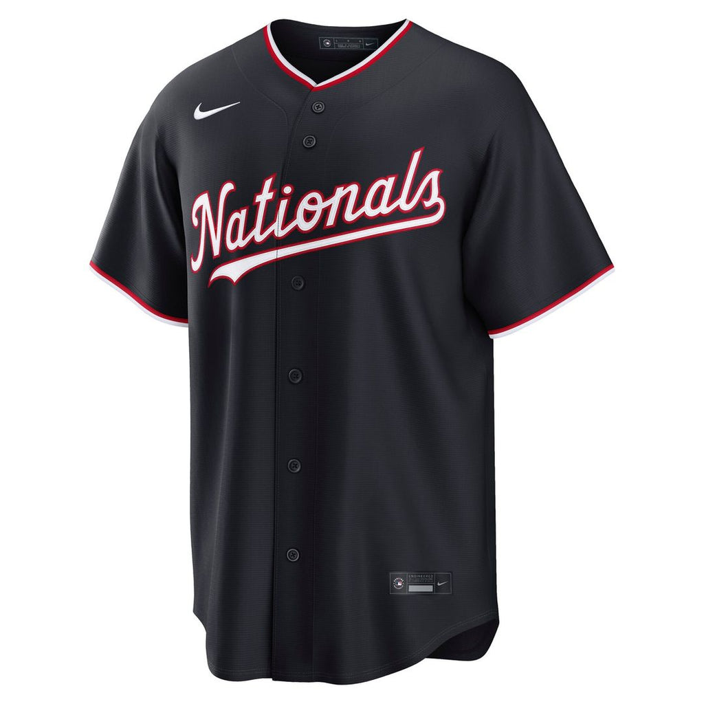 Washington Nationals James Wood Road Replica Jersey | Gray