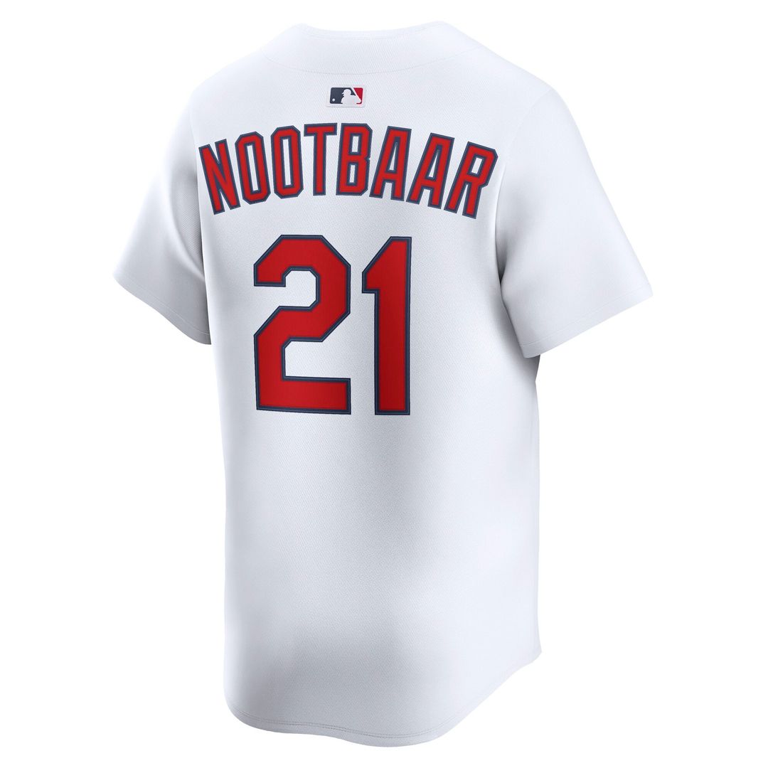 St. Louis Cardinals Lars Nootbaar Home Limited Jersey | White