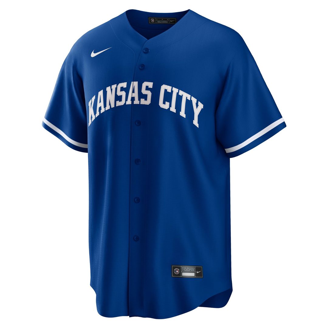 Kansas City Royals Bobby Witt Jr. Alternate 2 Replica Jersey | Rush Blue