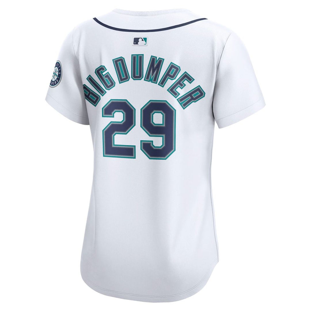Seattle Mariners Cal Raleigh Women's Home Limited Jersey | White
