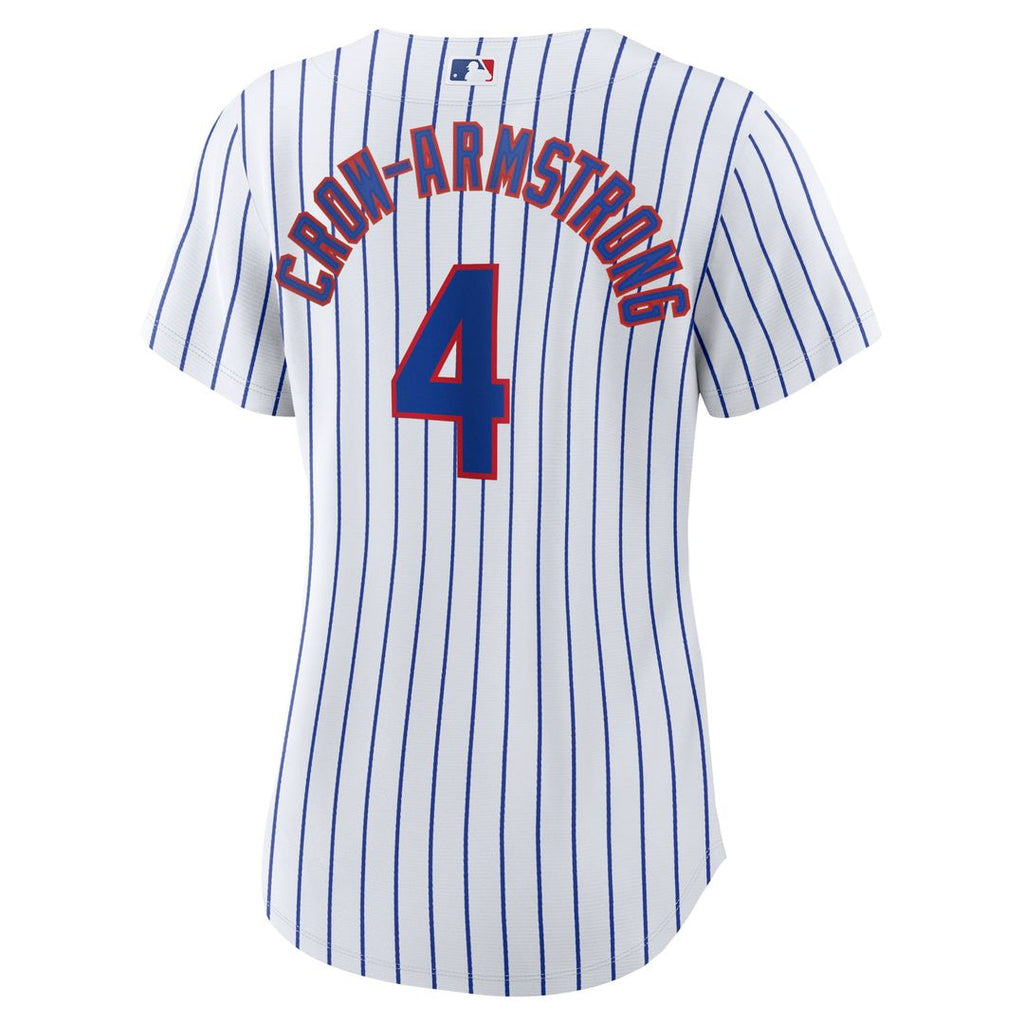 Chicago Cubs Pete Crow - Armstrong Women's Home Replica Jersey | White