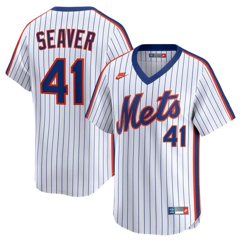 New York Mets Tom Seaver Cooperstown Limited Jersey | White