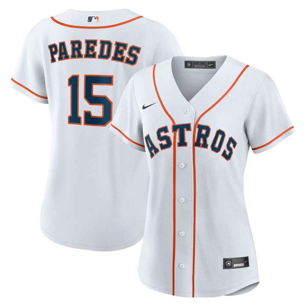 Houston Astros Isaac Paredes Women's Home Replica Jersey | White