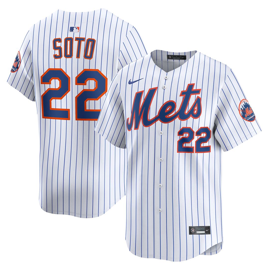 New York Mets Juan Soto Home Limited Jersey | White