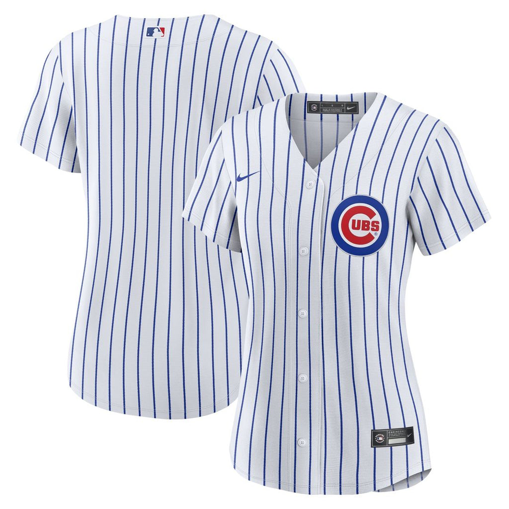 Chicago Cubs Women's Home Replica Team Jersey | White