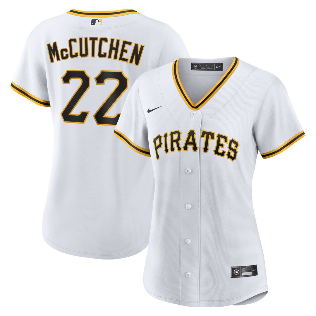 Pittsburgh Pirates Andrew McCutchen Women's Home Replica Jersey | White