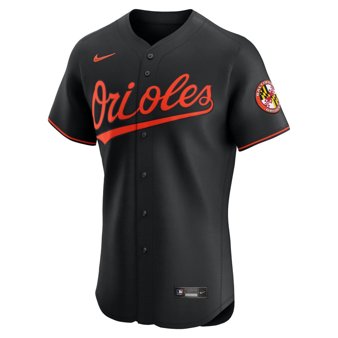 Baltimore Orioles Alternate Elite Jersey | Black