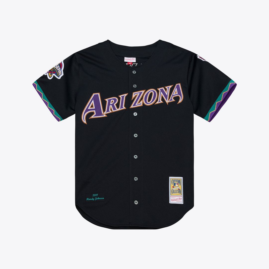 Arizona Diamondbacks Randy Johnson 2001 Authentic Jersey | Black