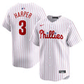 Philadelphia Phillies Bryce Harper Youth Home Limited Jersey | White
