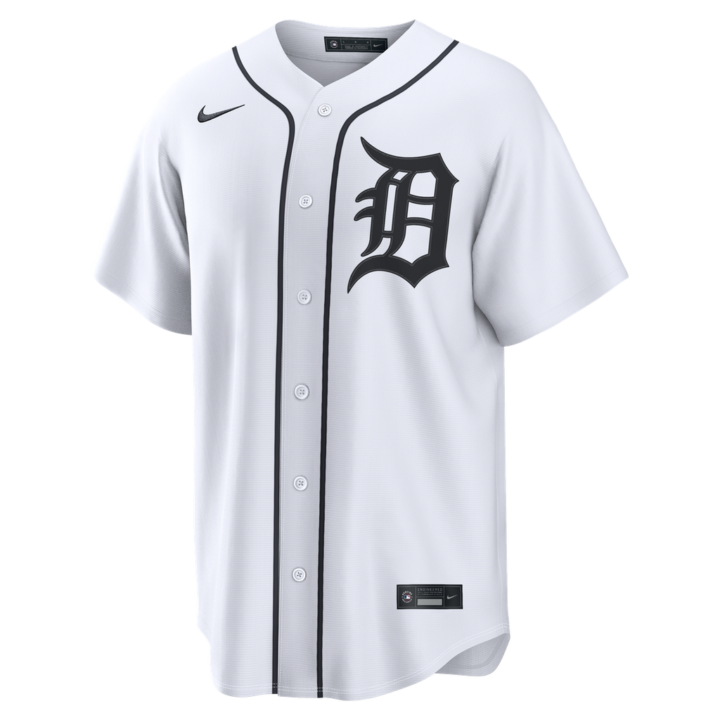 Detroit Tigers Tarik Skubal Home Replica Jersey | White
