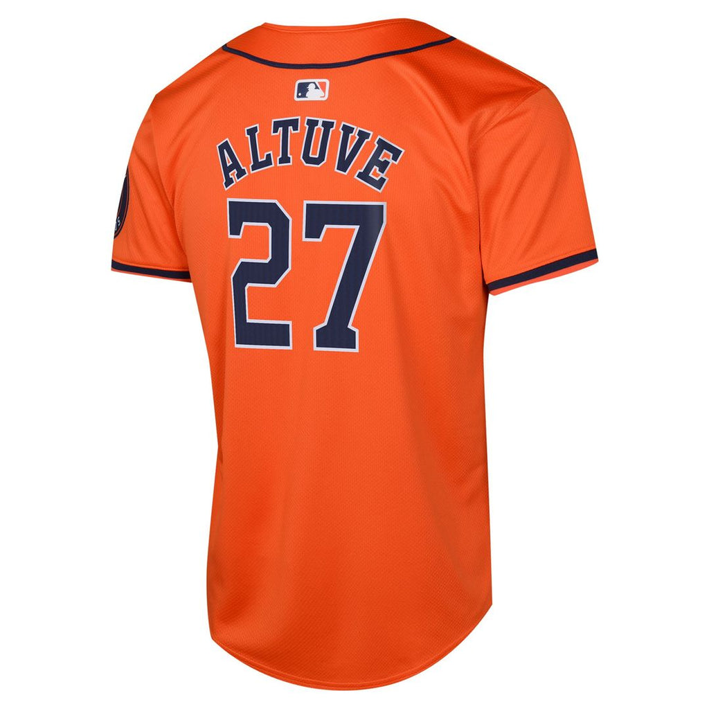 Houston Astros Jose Altuve Youth Alternate Limited Jersey | Orange