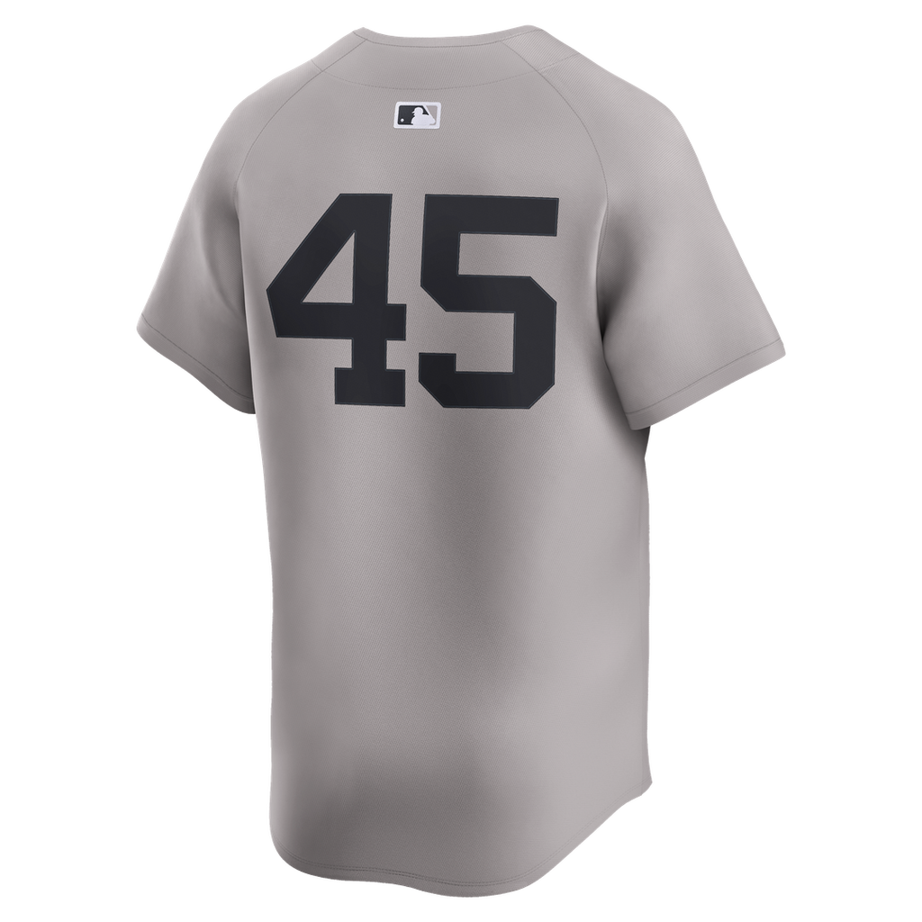 New York Yankees Gerrit Cole Road Limited Jersey | Gray