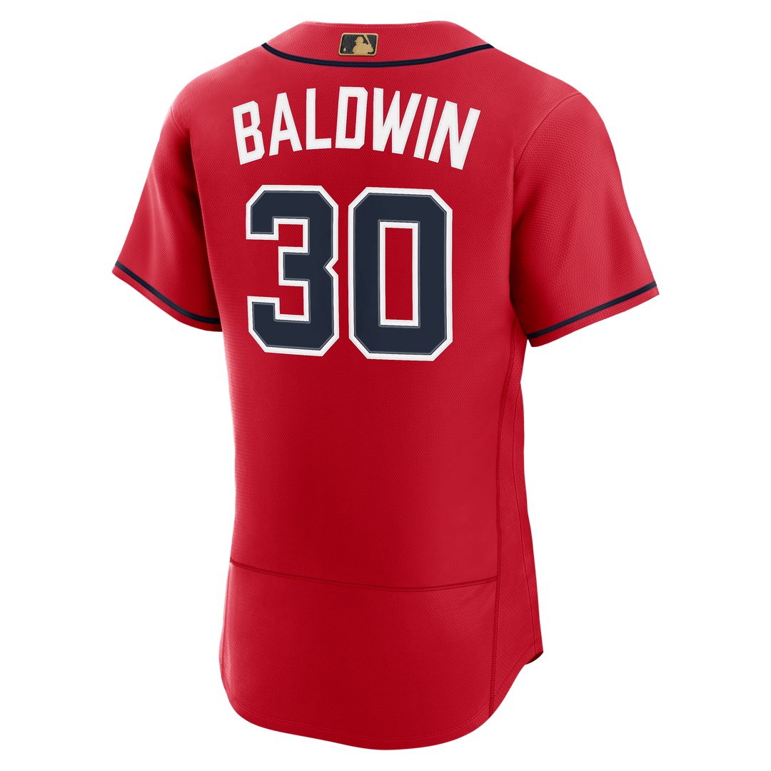 Atlanta Braves Drake Baldwin MLB Awards Authentic Jersey | Red