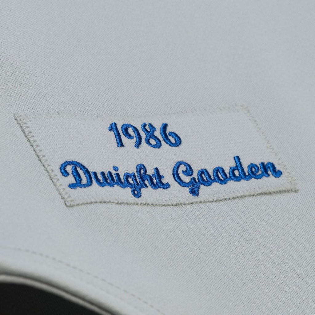 New York Mets Dwight Gooden 1986 Authentic Jersey | White