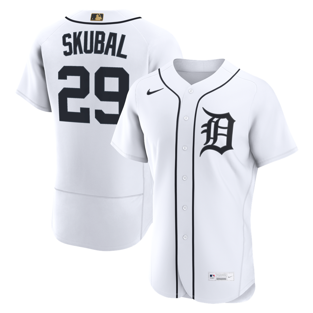 Detroit Tigers Tarik Skubal MLB Awards Authentic Jersey | White