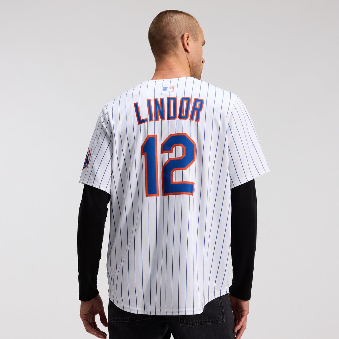 New York Mets Francisco Lindor Road Limited Jersey | Gray