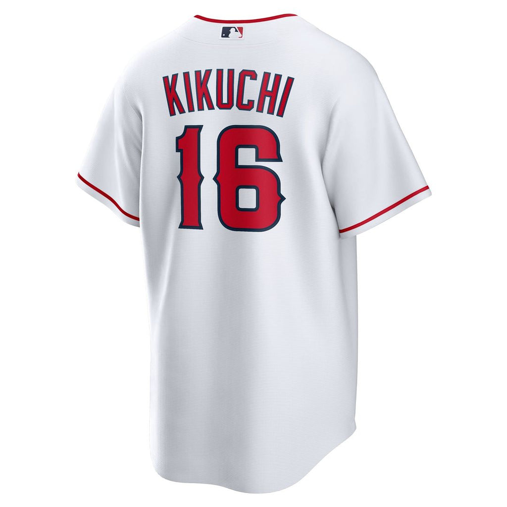 Los Angeles Angels Yusei Kikuchi Home Replica Jersey | White