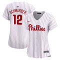 Philadelphia Phillies Kyle Schwarber Women's Home Limited Jersey | White