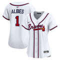 Atlanta Braves Ozzie Albies Women's Home Limited Jersey | White