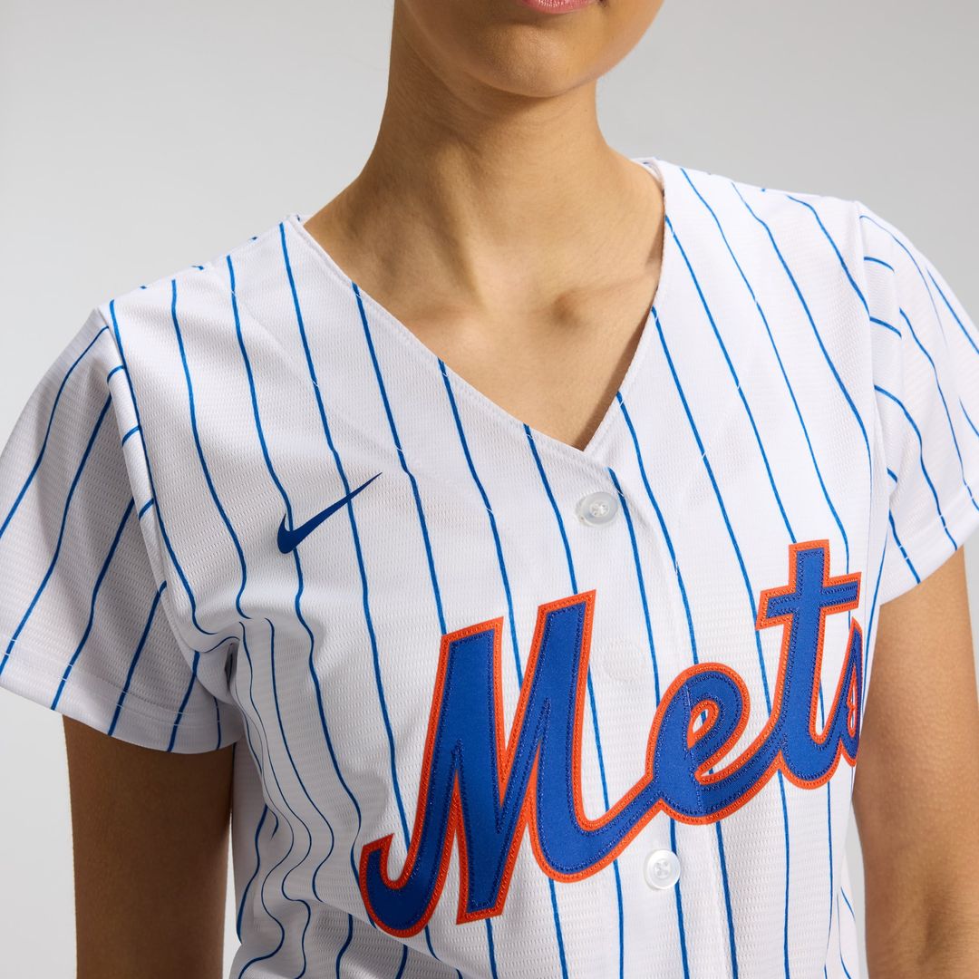 New York Mets Women's Home Replica Team Jersey | White