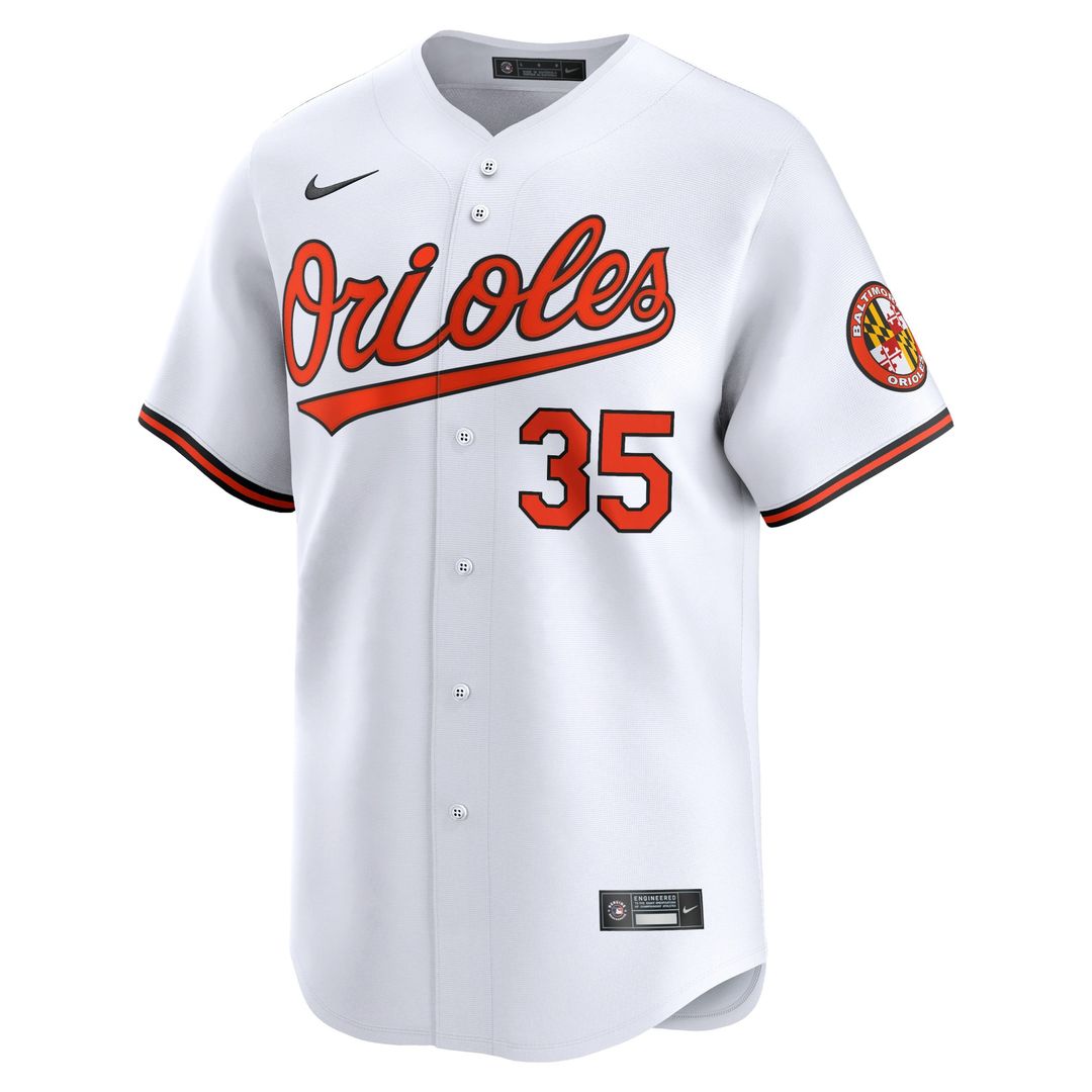 Baltimore Orioles Adley Rutschman Home Limited Jersey | White