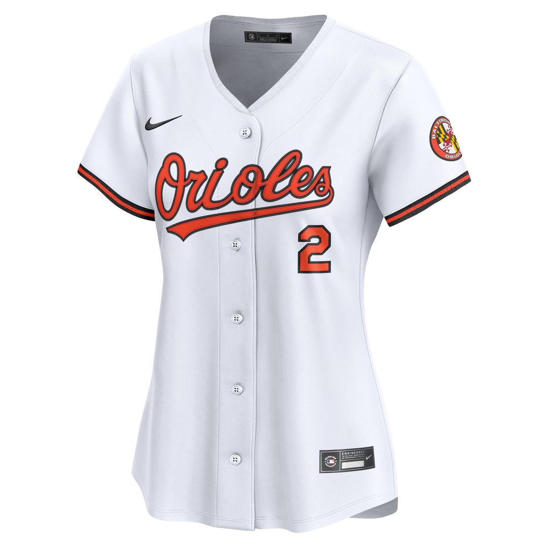 Baltimore Orioles Gunnar Henderson Women's Home Limited Jersey | White