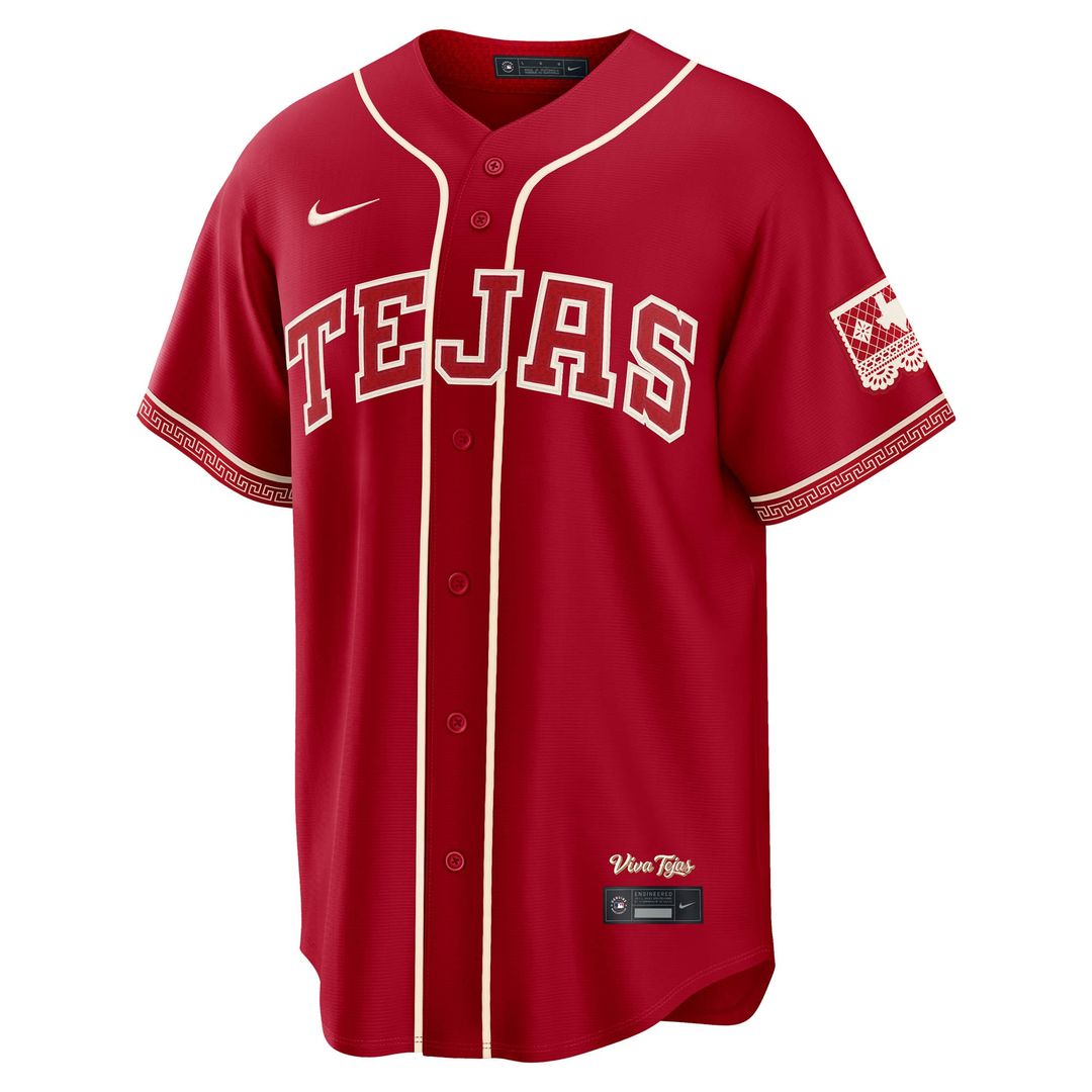 Texas Rangers Corey Seager 2026 City Connect Stadium Jersey | Red