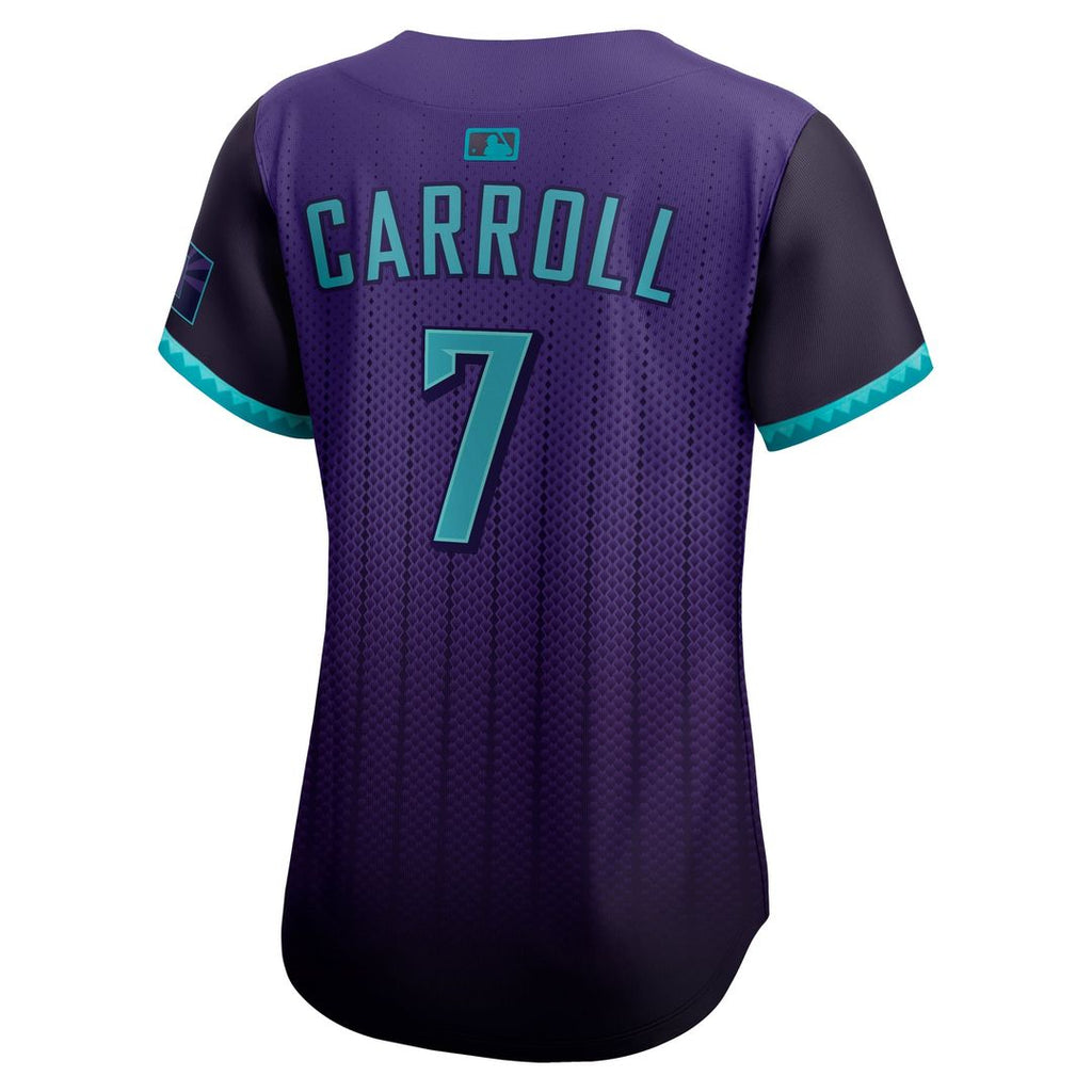 Arizona Diamondbacks Corbin Carroll Women's 2025 City Connect Limited Jersey | Purple